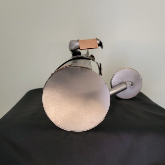 H & K Steel Scuptures Waiter Wine Bottle Holder/Wine Caddy - Picture 11 of 15